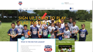 Sports League Responsive WordPress Site