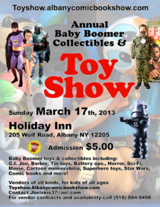 Albany Comic Con Toy Show