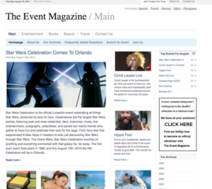 The Event Magazine